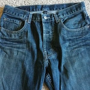 Banana Republic Dark Wash ButtonFly Jeans 32x30